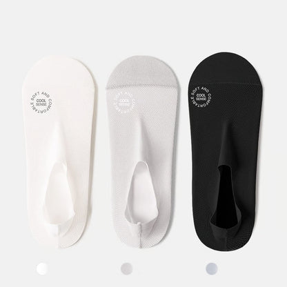 Ultra Thin No Show Cotton Socks ~ Barefoot comfort that stays hidden all day.
