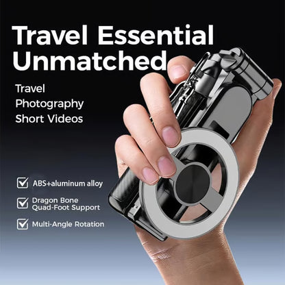 4-in-1 Multifunctional Selfie Stick ~ Snap solo or group shots anytime, anywhere.