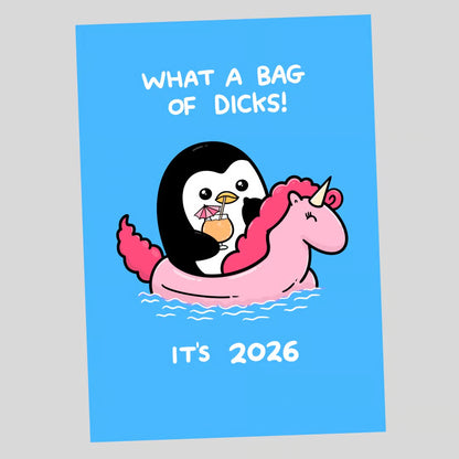 Wall Calendar 2026 ~ Offensively Cute & Unapologetically Fun