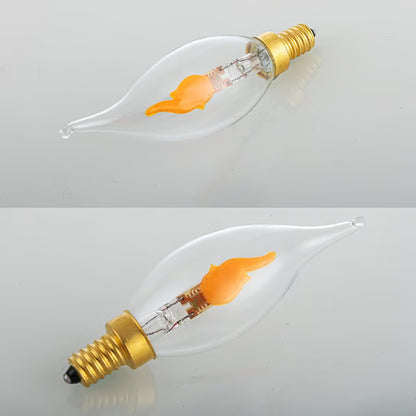 Flickering Flame Light Bulbs ~ Year-round warm flicker for indoor or outdoor spaces.