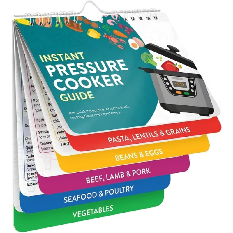 Magnetic Cooking Cheat Sheets ~ Perfectly cooked meals at a glance