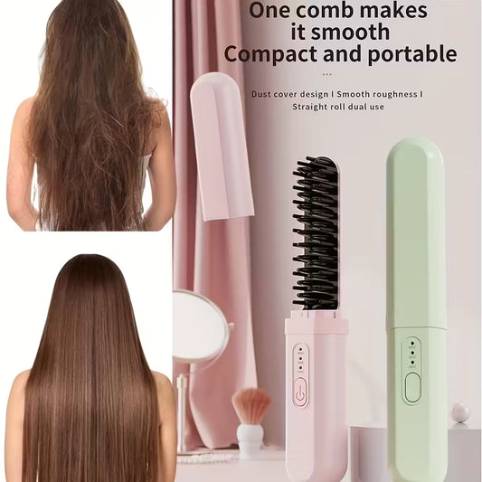Ceramic Hairdressing Comb ~ Smooth, frizz-free hair anytime, anywhere.