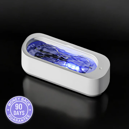 Ultrasonic Cleaner ~ Deep clean glasses, jewelry, watches, and more.