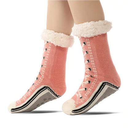 Cashmere Slipper Home Socks ~ Turn cold floors into cozy comfort instantly.