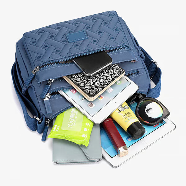 Nylon Shoulder Messenger Bag ~ Lightweight carryall for work, travel, and daily use.