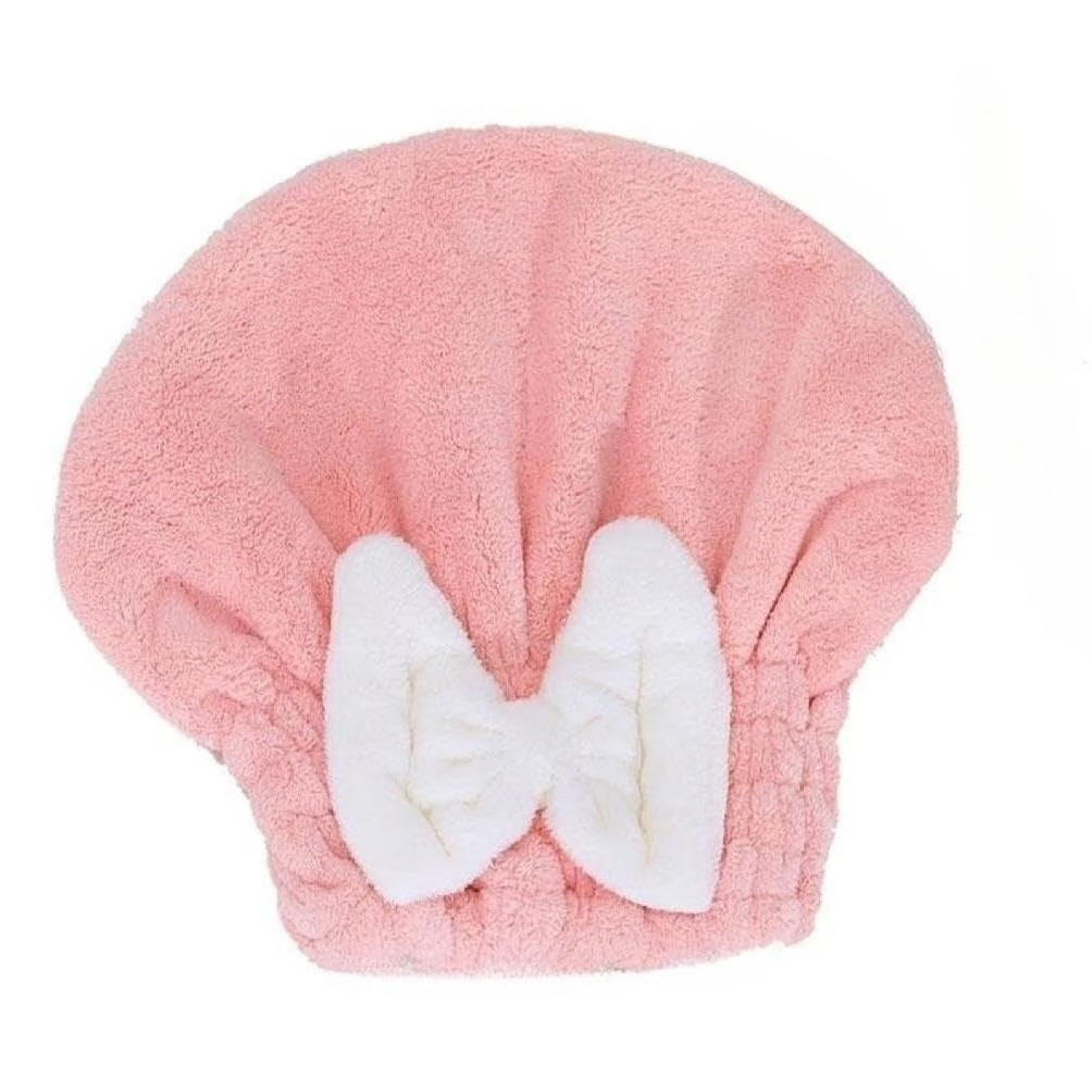 Super Absorbent Hair Towel Wrap ~ Dry your hair faster, naturally, and frizz-free.