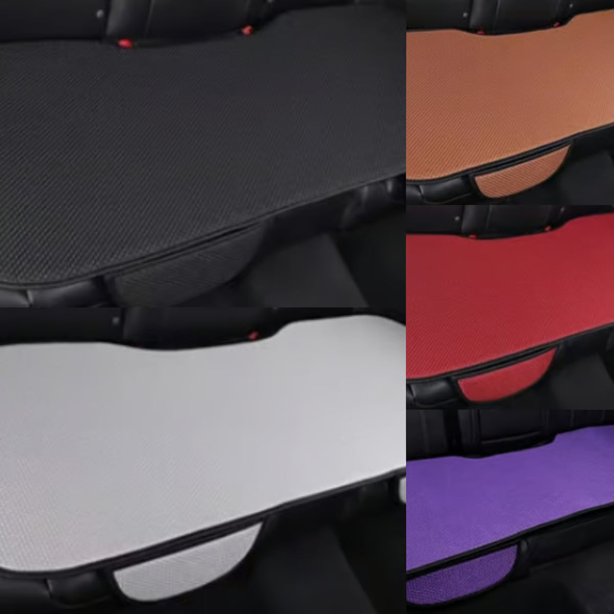 Breathable & Anti-Slip Car Seat Covers ~ Stay cool and comfortable on every drive.