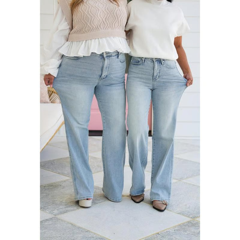 Vintage Wash Jeans ~ Smooth tummy, lifted shape, effortless confidence.