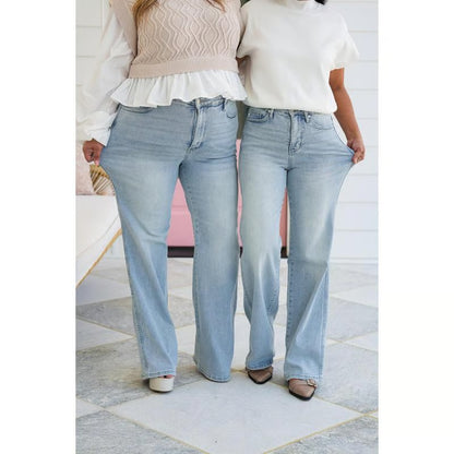 Vintage Wash Jeans ~ Smooth tummy, lifted shape, effortless confidence.