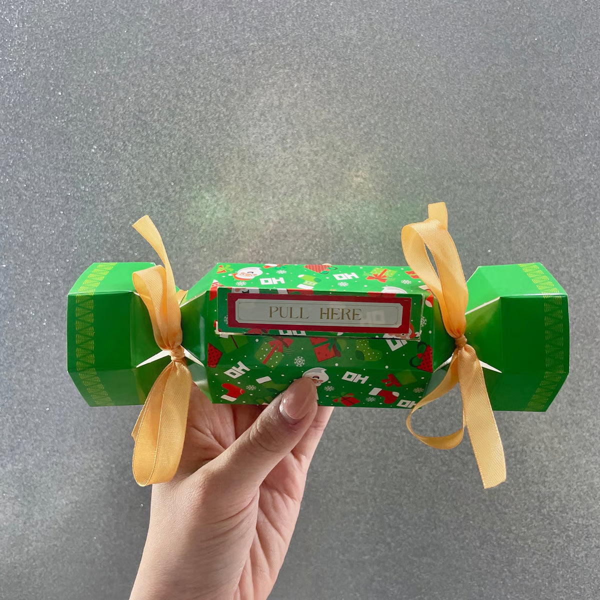 Christmas Surprise Money Pull Pouch ~ Make giving cash fun, festive, and exciting.