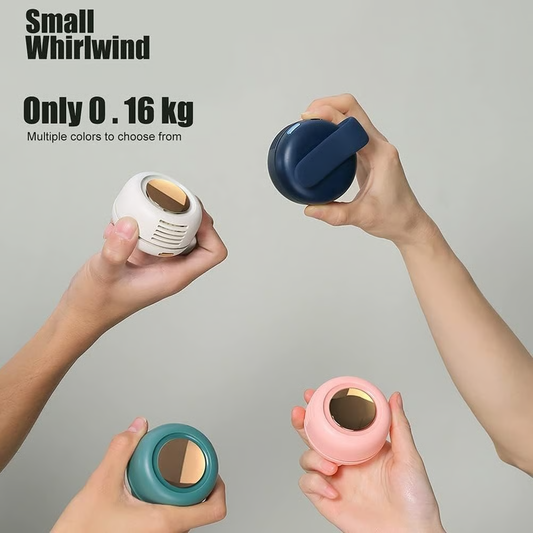 Portable Silent Mini Bladeless Electric Fan ~ Instant cooling relief, wherever you go.