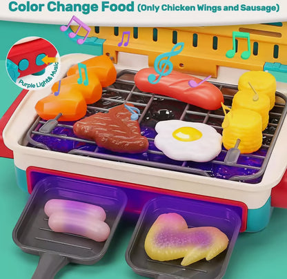 Kids BBQ Grill Toy ~ Backyard cookouts made fun for little chefs.