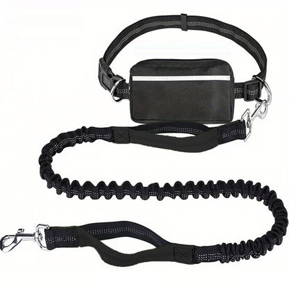 Hands Free Dog Leash ~ Built for dogs at war with squirrels.