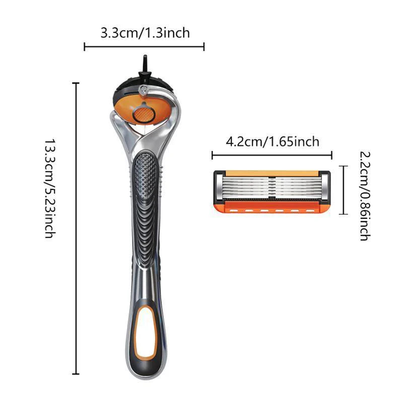 Men’s Razor Blade Replacement Set ~ Turn every morning into a barbershop-grade shave