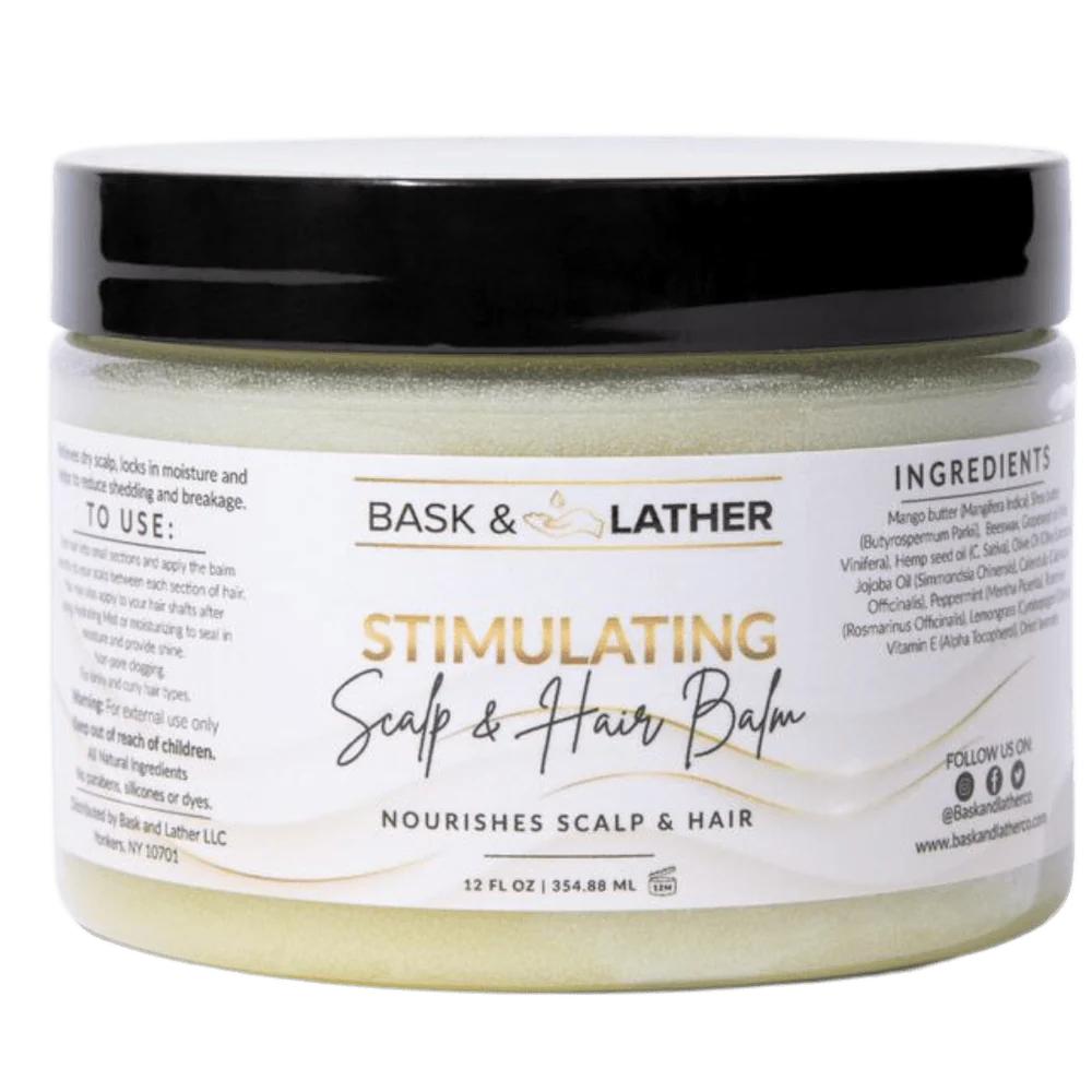Stimulating Scalp and Hair Balm ~ Soothe, hydrate & support hair growth naturally.