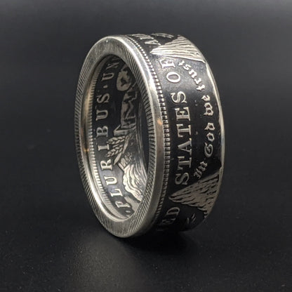 1921 Classic Morgan Dollar Coin Ring ~ A reminder that time builds character.