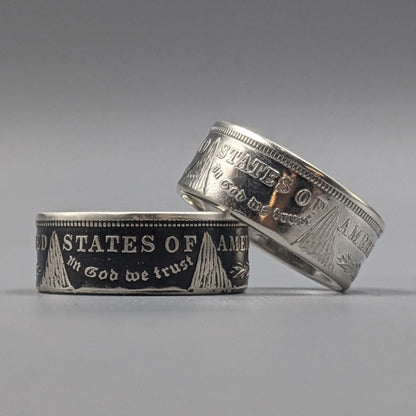 1921 Classic Morgan Dollar Coin Ring ~ A reminder that time builds character.