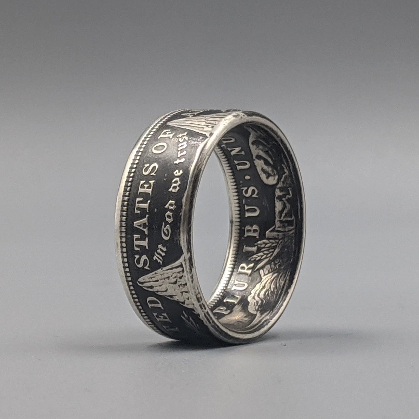 1921 Classic Morgan Dollar Coin Ring ~ A reminder that time builds character.