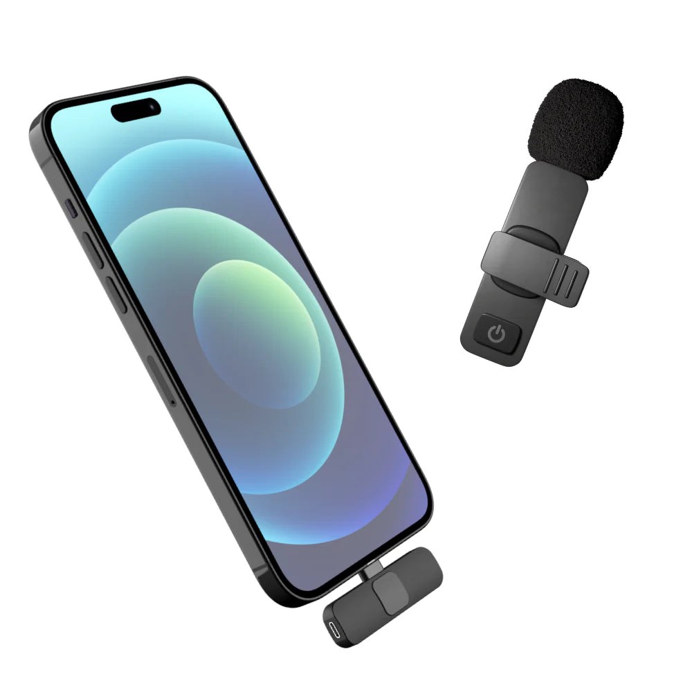 Wireless Lavalier Microphone ~ Professional sound quality, anytime, anywhere