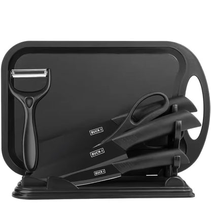 Black Knife Set ~ Precision Cutting with Sleek, Modern Design