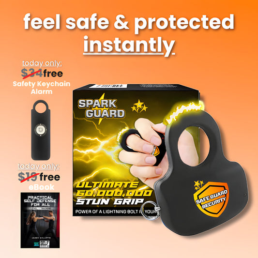 Knuckle Stun Grip ~ Instant Self-Defense in the Palm of Your Hand