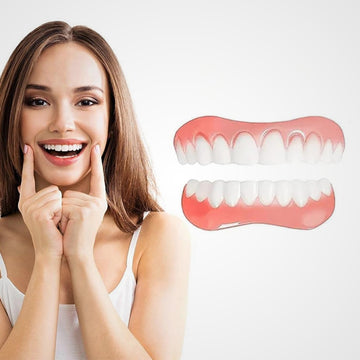 Silicone Denture Set ~ Achieve a natural, confident smile instantly-