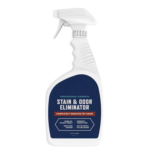 Stain & Odor Eliminator Spray ~ Lift urine, vomit, and odors with enzyme-powered cleaning