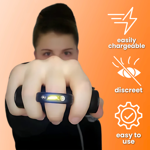 Knuckle Stun Grip ~ Instant Self-Defense in the Palm of Your Hand