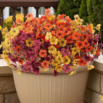 Artificial Fall Decor Flowers ~ Brighten any space with lasting autumn color.