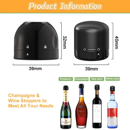 Vacuum Red Wine Bottle Stopper ~ Keep your wine fresh and flavorful for days