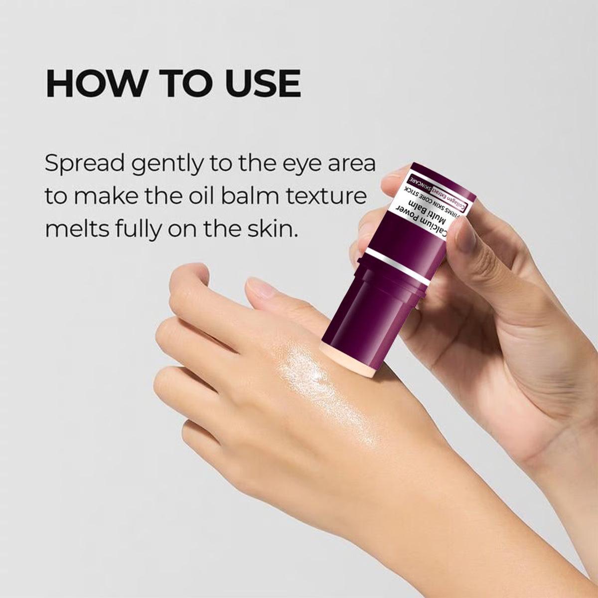 Calcium Multi Balm~ Smoother, fresher under-eyes in seconds.