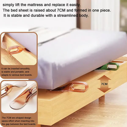 2 IN 1 Mattress Lifter & Bed Sheet Tucker Tool ~ Hotel-tight corners in seconds.