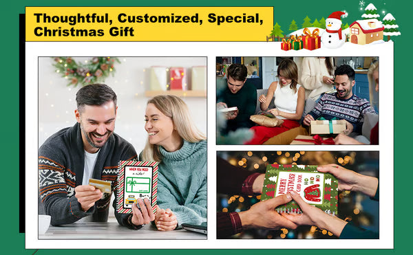 Gift Card Book ~ A keepsake they’ll flip through with excitement.