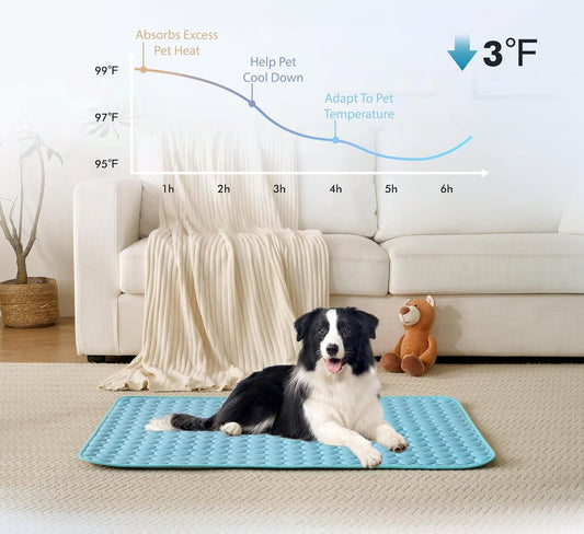 Dog Cooling Mat ~ Instant heat relief without freezing or plugging in.