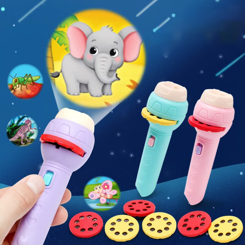 Kids Projection Flashlight ~ Spark curiosity and explore the world of learning