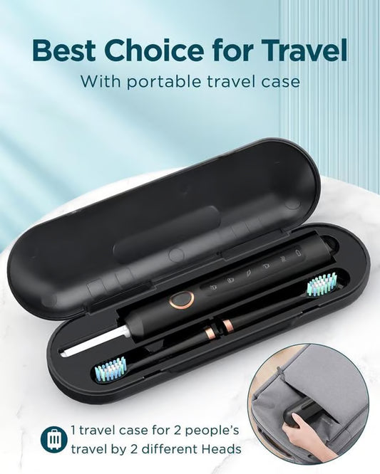 Sonic Electric Toothbrush ~ Dentist-level clean and whiter teeth in 2 minutes.