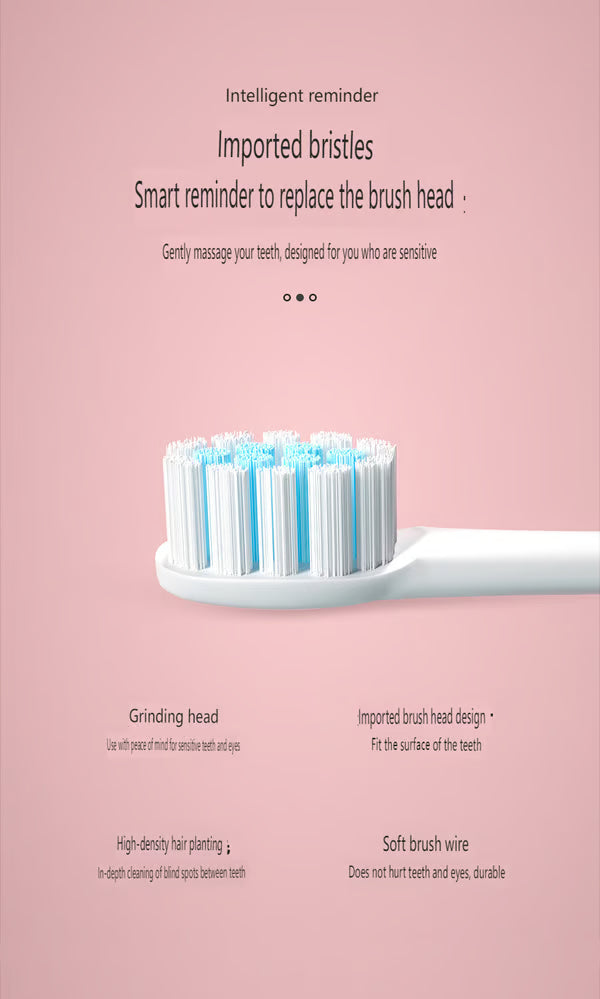 Sonic Electric Toothbrush ~ Dentist-level clean and whiter teeth in 2 minutes.