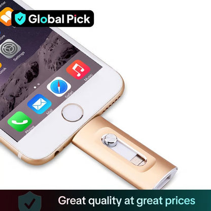 3 in 1 Flash Drive ~ For files that should never exist.