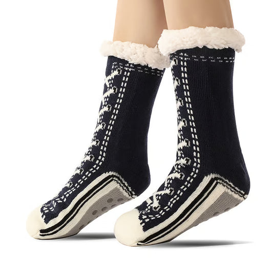 Cashmere Slipper Home Socks ~ Turn cold floors into cozy comfort instantly.