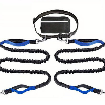 Hands Free Dog Leash ~ Built for dogs at war with squirrels.