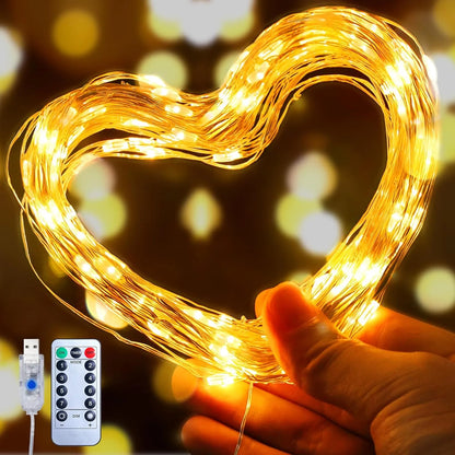 Christmas Firefly String Lights ~ Transform any space into a glowing winter wonderland.