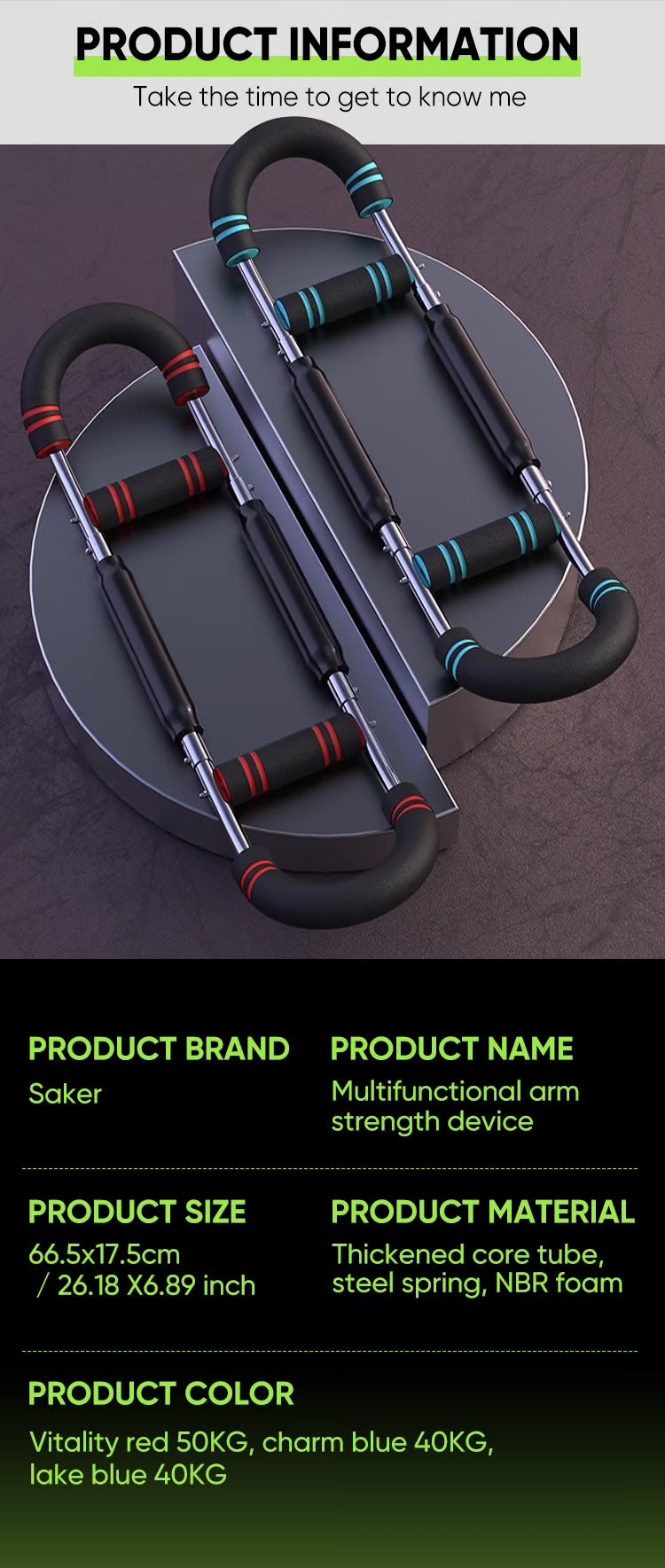 Twister Arm Trainer ~ Full-body strength training, no gym required.