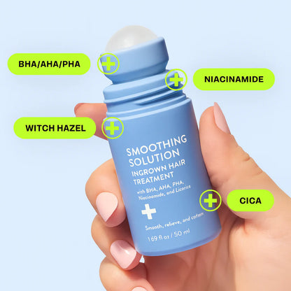 Ingrown Hair Treatment ~ Smooth, touch-ready skin in seconds.