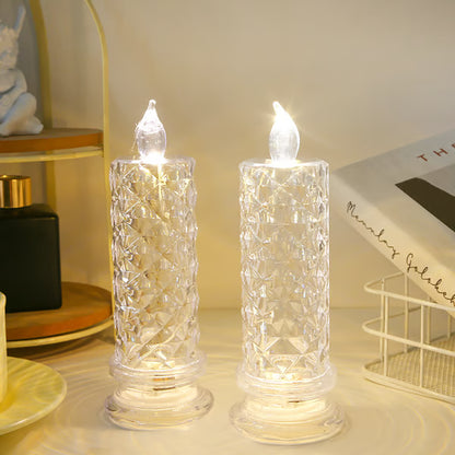 LED Crystal Candle Lights ~ Luxury ambience without the wax or mess.