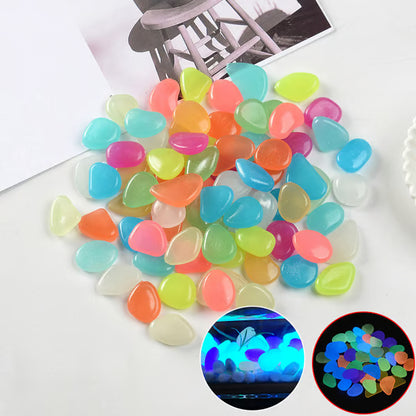 Solar Powered Glow Rocks ~ Transform pathways into a glowing nightscape.