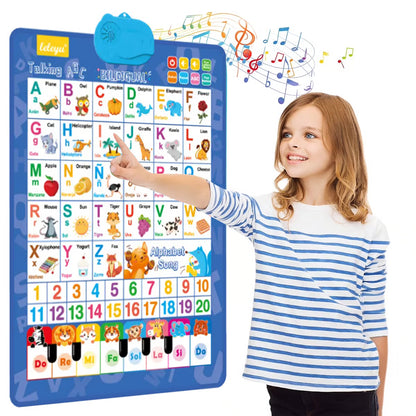 Talking Wall Chart ~ Bilingual learning made fun and effortless.
