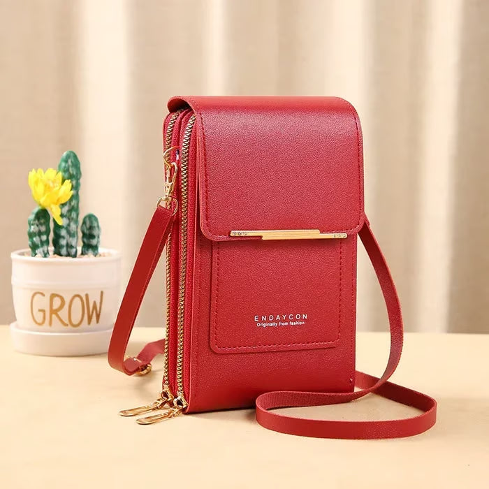 Anti-Theft Leather Bag ~ Keep your essentials secure in style.