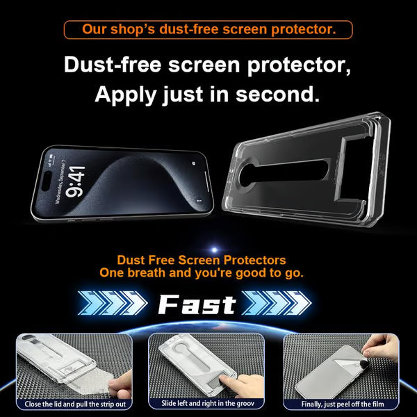 Privacy Screen Protector ~ Total screen secrecy without losing touch sensitivity.