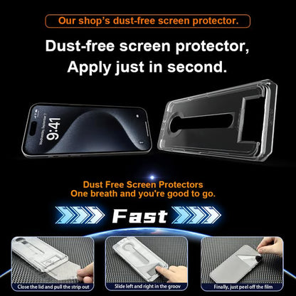 Privacy Screen Protector ~ Total screen secrecy without losing touch sensitivity.