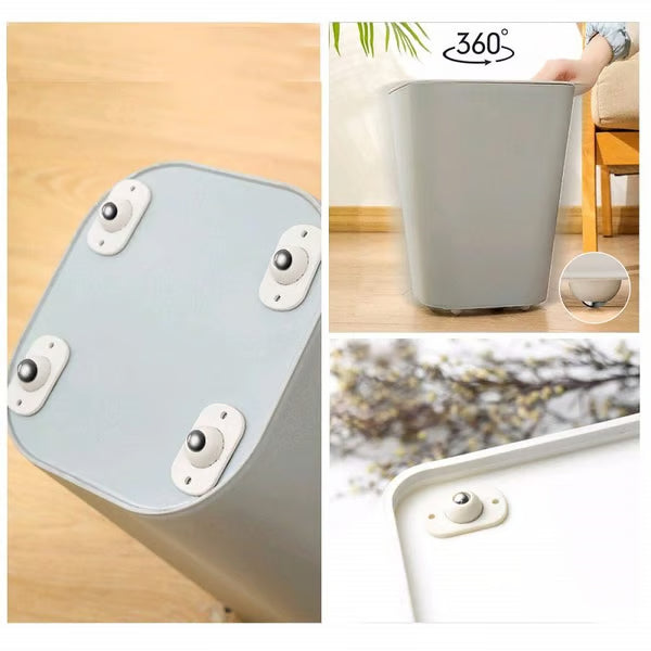 Self Adhesive Caster Wheels ~ Instant 360° mobility for furniture & storage.